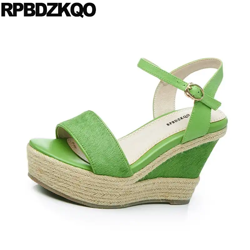 platform sandals two strap