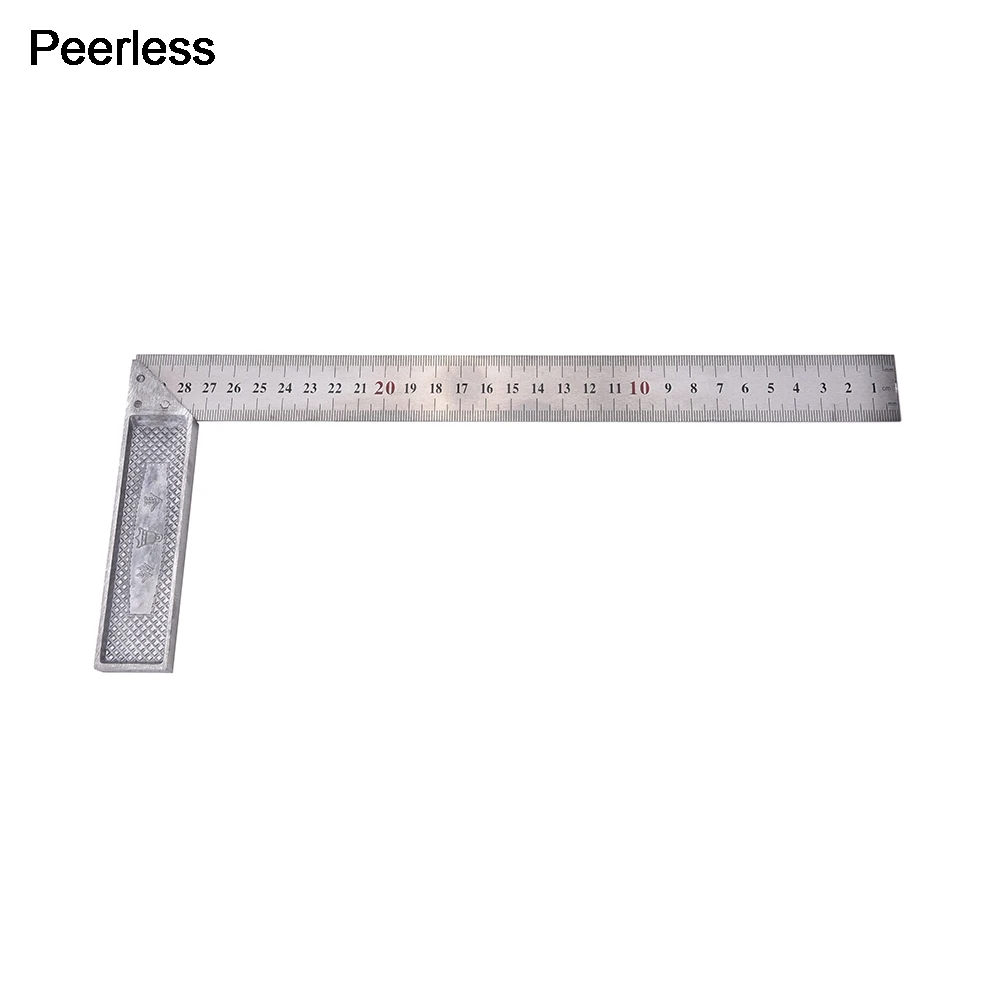 Peerless 30 см из нержавеющей стали прямоугольный квадратный угол линейки