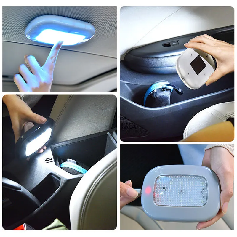 Car Vehicle Dome Roof Reading Light USB Charging Interior