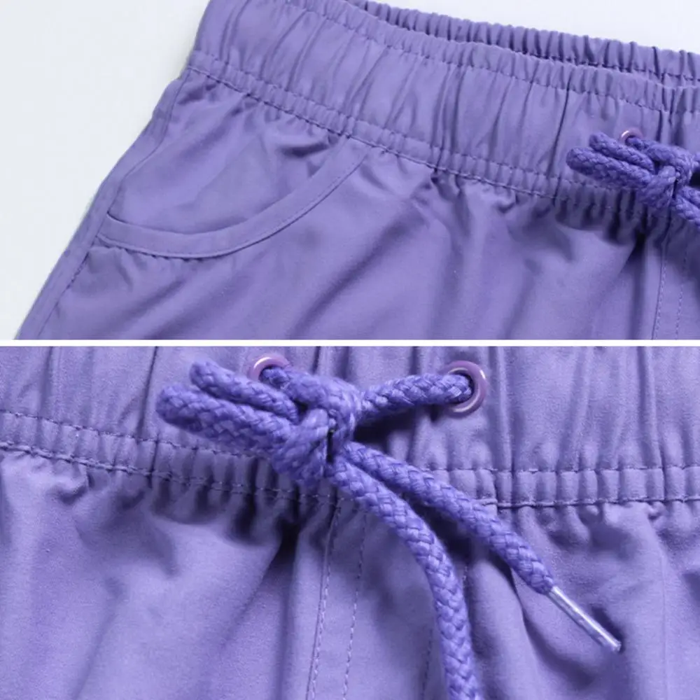 Womens Swim Shorts Quick Dry Summer Women Board Shorts Swimwear Beach Short Ladies Athletic Beach Trunks