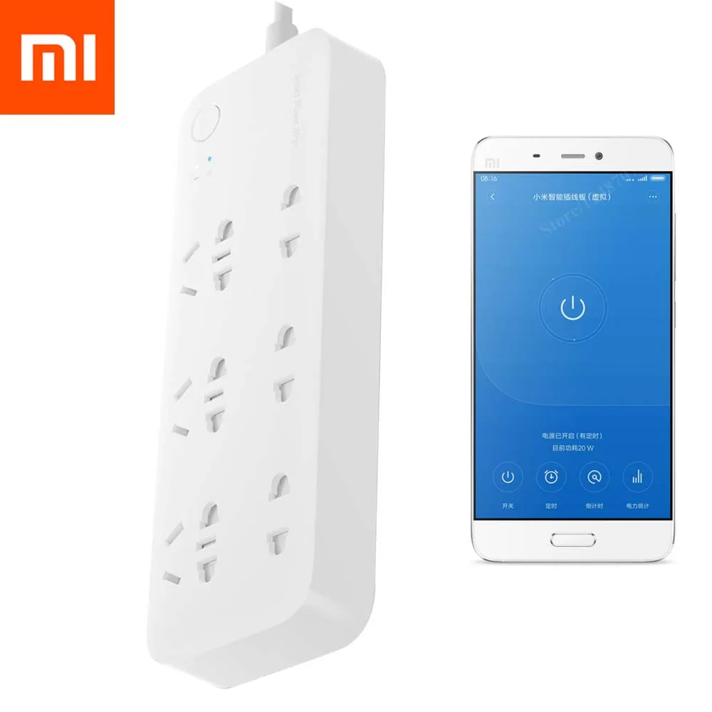 original xiaomi smart power socket wifi app wireless original xiaomi smart power socket wifi app wireless