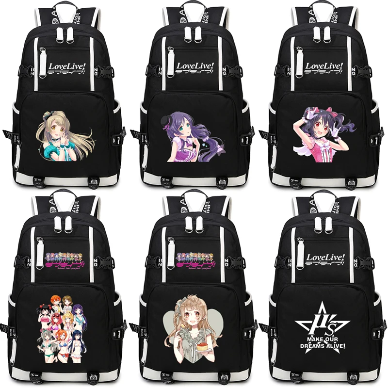 Anime Liefde Live Rugzak Cosplay Lovelive Kotori Minami Canvas Tas Schooltas Reistassen Anime Liefde Live Rugzak Cosplay Lovelive Kotori Minami Canvas Tas Schooltas Reistassen