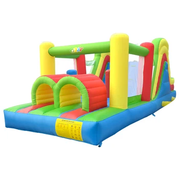 

YARD Inflatable Jumping Castle 6.5x2.8x2.7m Double Big Slides Kids PVC Oxford Inflatable Trampoline Castle Bouncer With Blower