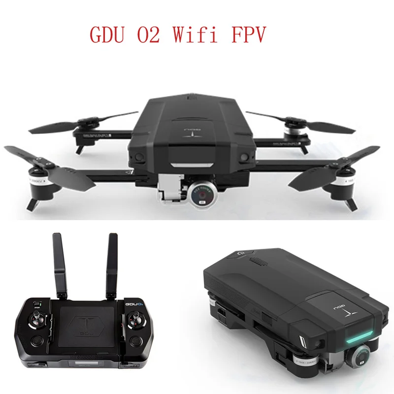 

GDU O2 Obstacle Avoidance APP GPS Wifi FPV With 3-Axis Stabilized Gimbal 4K Camera Foldable Arm RC Quadcopter Drone