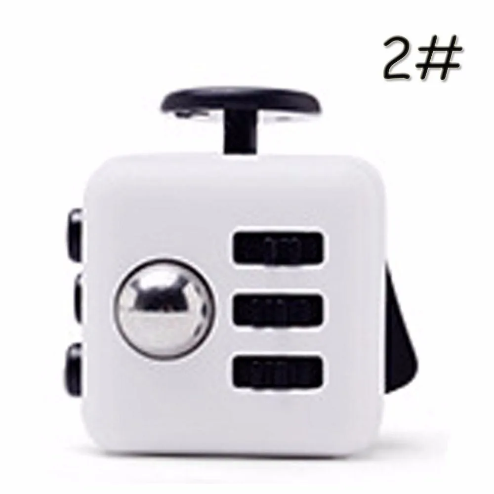 Black Stress Reliever Gifts Fidget Cube Relieves Anxiety And Stress