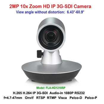 

2megapixel 10x Optical zoom HD video conferencing IP / 3G-SDI Indoor room conference video camera