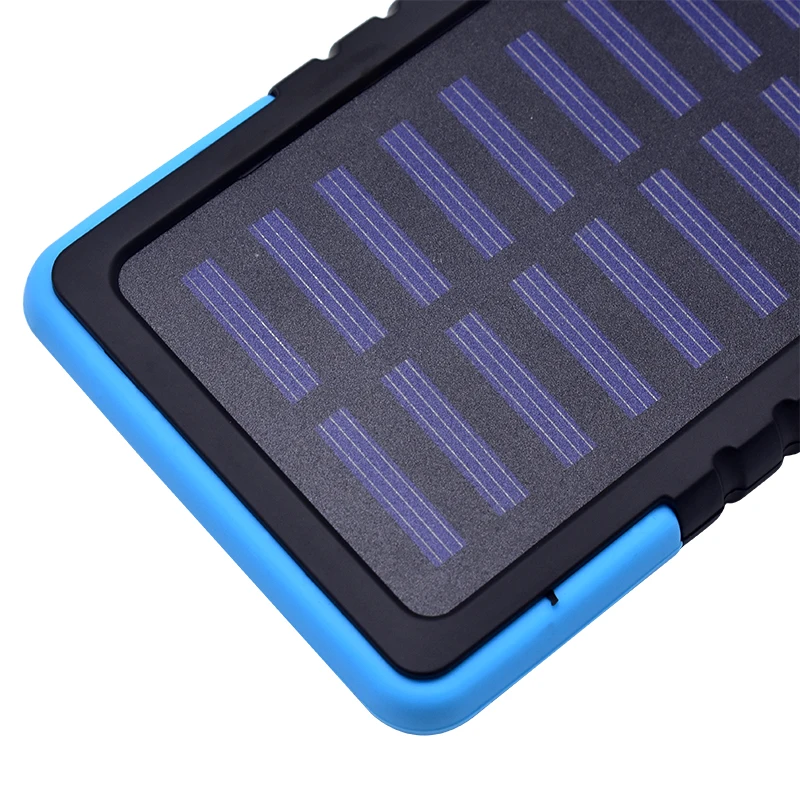 Dual USB 10000MAH Large Capacity Solar Power Bank Battery Charger Power Supply With Flashlight For Smart Phones Charging Sale Dual USB 10000MAH Large Capacity Solar Power Bank Battery Charger Power Supply With Flashlight For Smart Phones Charging Sale
