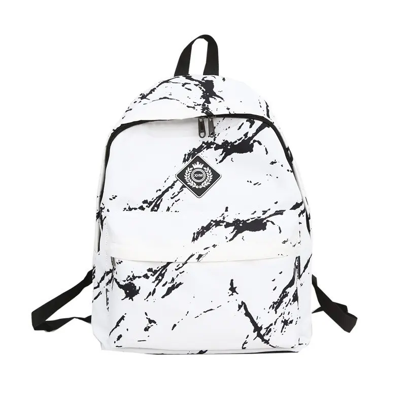 

Gradosoo Women Nylon Backpack For Teenagers Girls Bags Marbling Backpack Female High Quality Rucksack Schoolbag Feminina LBF207