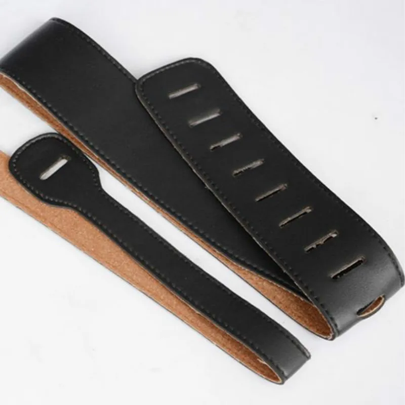 Hot Sale Adjustable Soft PU Leather Thick Strap For Electric Acoustic Guitar Strap Bass Guitar accessories