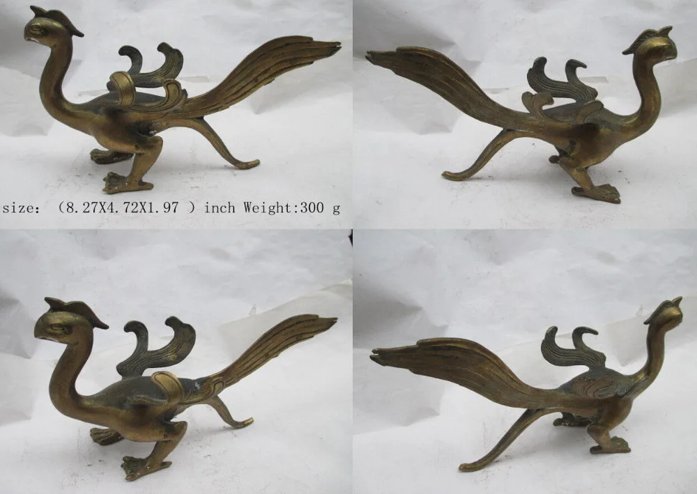 

Collect bronze in ancient China. Rosefinch bird statue discount 30%