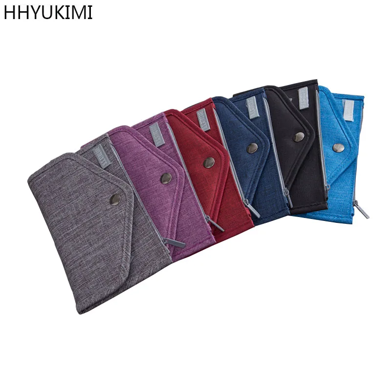 HHYUKIMI Multifunctional Passport envelope Wallet PU leather passport