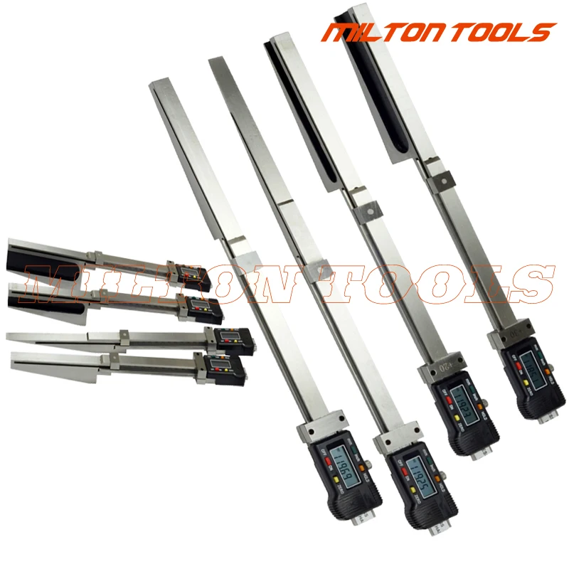 0.2 10mm Throughflow Digital wedge feeler gauge for power plant use