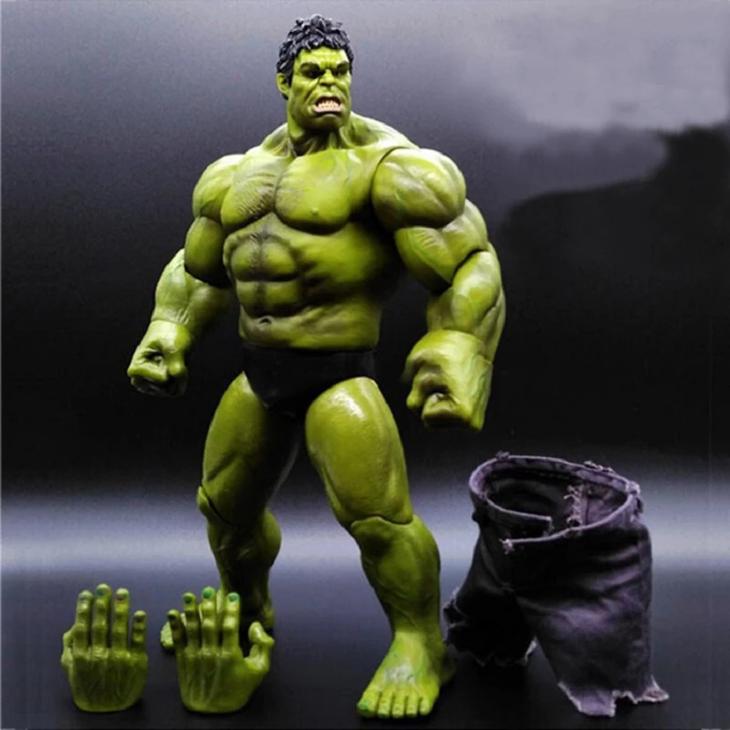 22 センチメートルハルクパンツアクションフィギュア玩具アーム脚可動モデルおもちゃマーベルアベンジャーズ 無限大戦争ハルク Brinquedos Aliexpress