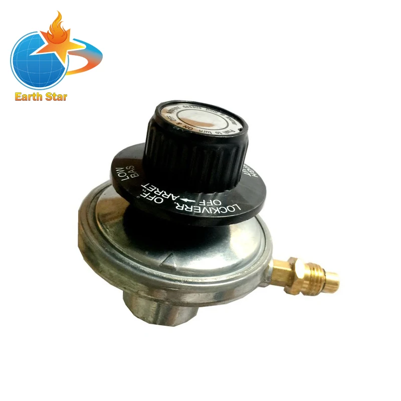 EARTH STAR LPG One Pound Tank Adjustable Propane Gas Regulator M12*1 With Nozzle 0.7mm Promotion Price
EARTH STAR LPG One Pound Tank Adjustable Propane Gas Regulator M12*1 With Nozzle 0.7mm Promotion Price