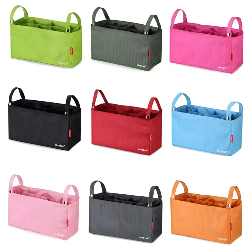 

New Women Cosmetic Storage Makeup Holder Bag Mummy Bag Liner Compartment Package Waterproof Multi-Function Baby Stroller Bag