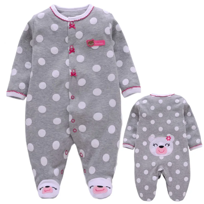 

2019 high quality babies girl wear 100% cotton infant clothing 0-12M Baby Clothes Baby Boy Romper baby girls clothes