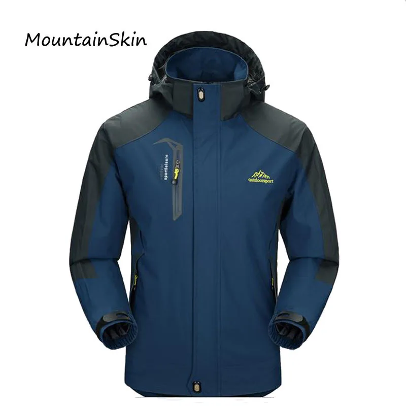 Günstig 2020 neue männer Casual Jacken Mann der Armee Wasserdichte Mäntel Männlichen Jacke Atmungsaktiv Wind Regenmantel Plus Größe L 5XL LA025