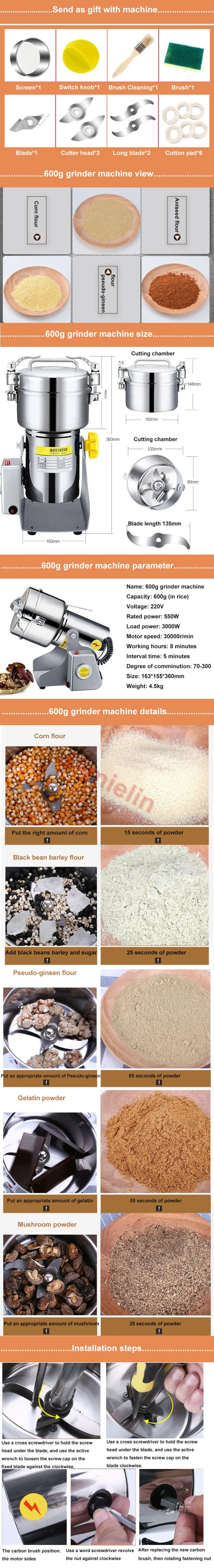 electric grinder machine