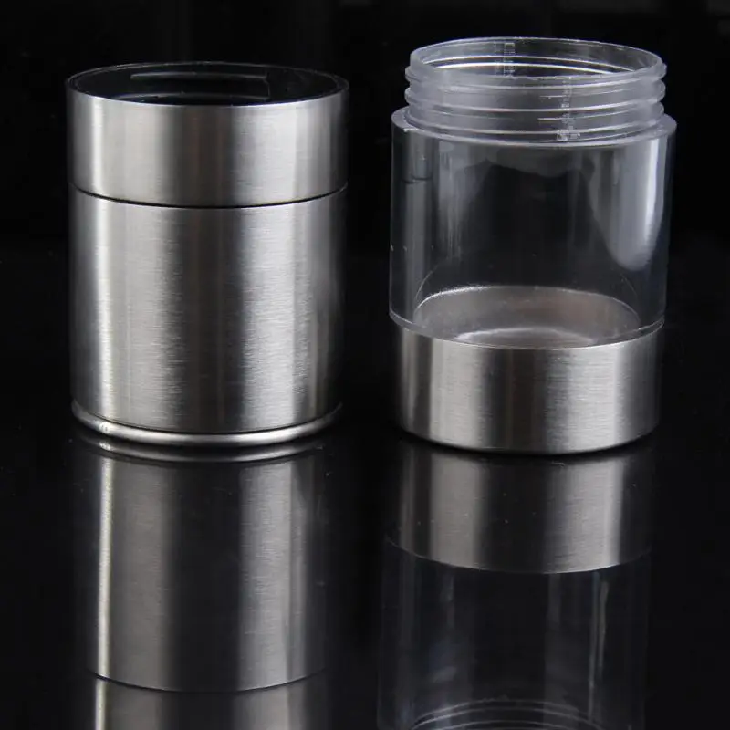 

Manual Salt Pepper Mill Grinder Stainless Steel Portable Mill Seasoning Muller Tools Spice Pepper Mill Machine Kitchen Gadgets