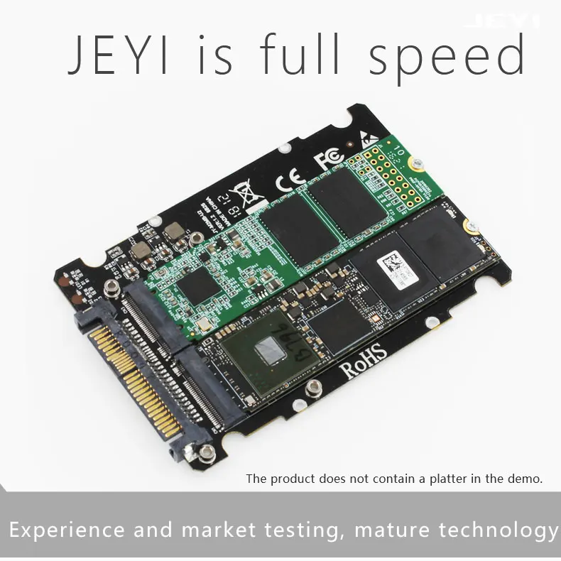 JEYI U2PCB U2 PCI-Express 3,0 4x X16 к U2 SFF-8639 адаптер NVMe PCIe SSD PCI-e к U.2 NGFF 2,5 'SSD к PCI-E X16 intel