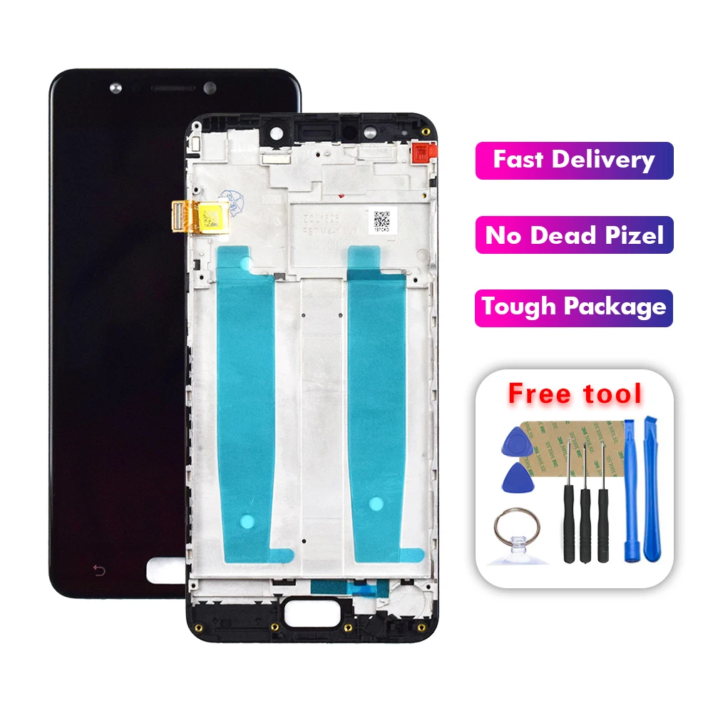 ЖК дисплей для Asus Zenfone 4 Max ZC554KL ZC520KL сенсорный экран с цифровым преобразователем в