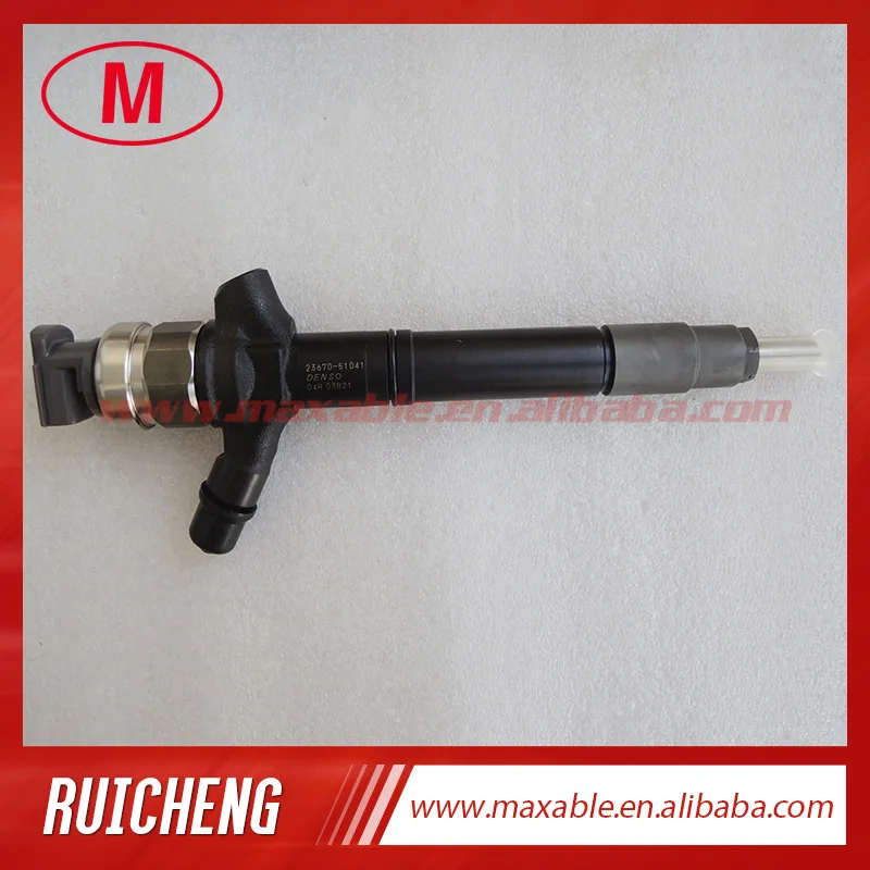Инжектор топлива Common rail 095000-9770 095000-9771 для 23670-51041 23670-51040