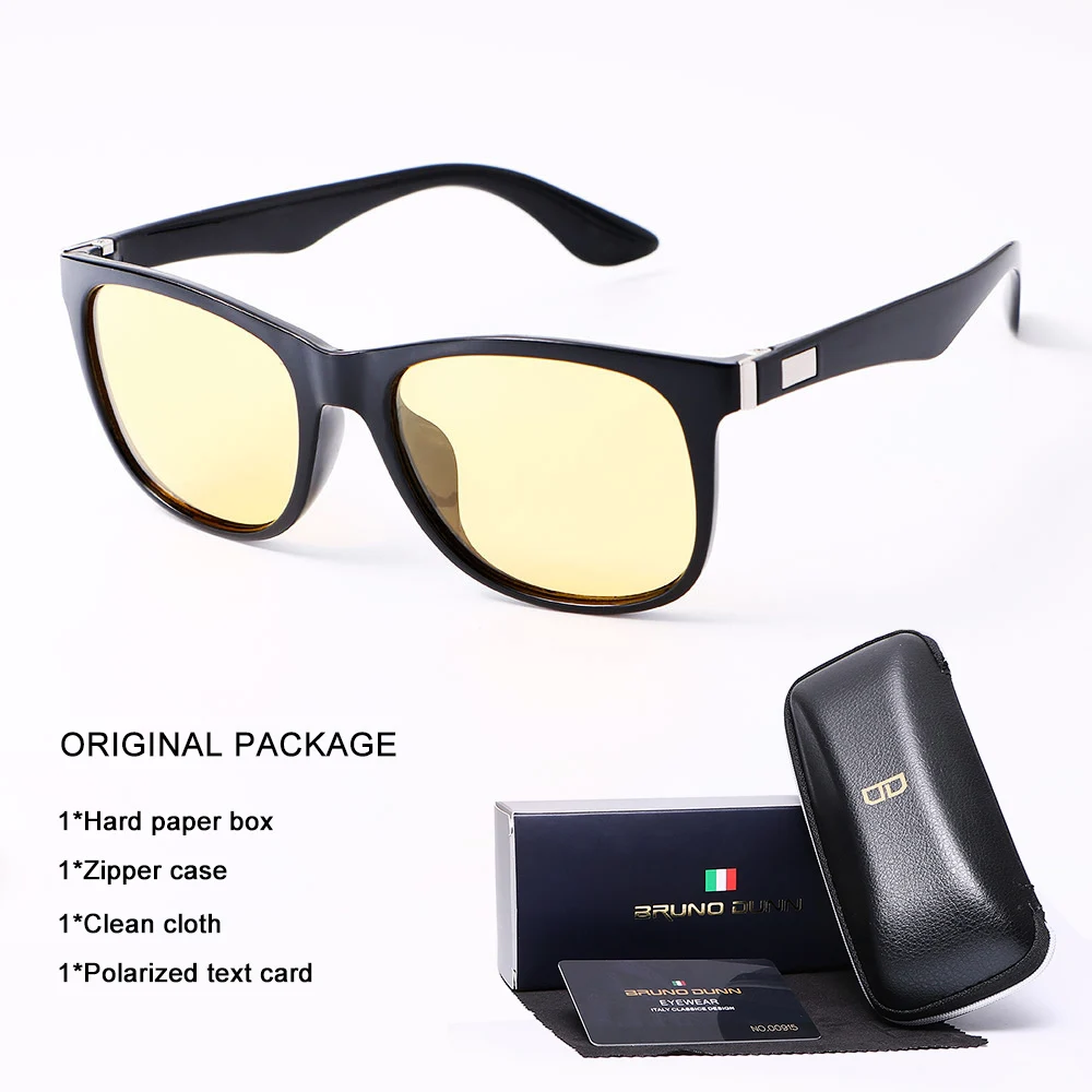 Брендовые дизайнерские поляризационные солнцезащитные очки от бренда Бруно Данн, мужские очки для вождения, Мужские Винтажные Солнцезащитные очки для женщин, мужские зеркальные летние солнцезащитные очки UV400 ray - Цвет линз: as picture