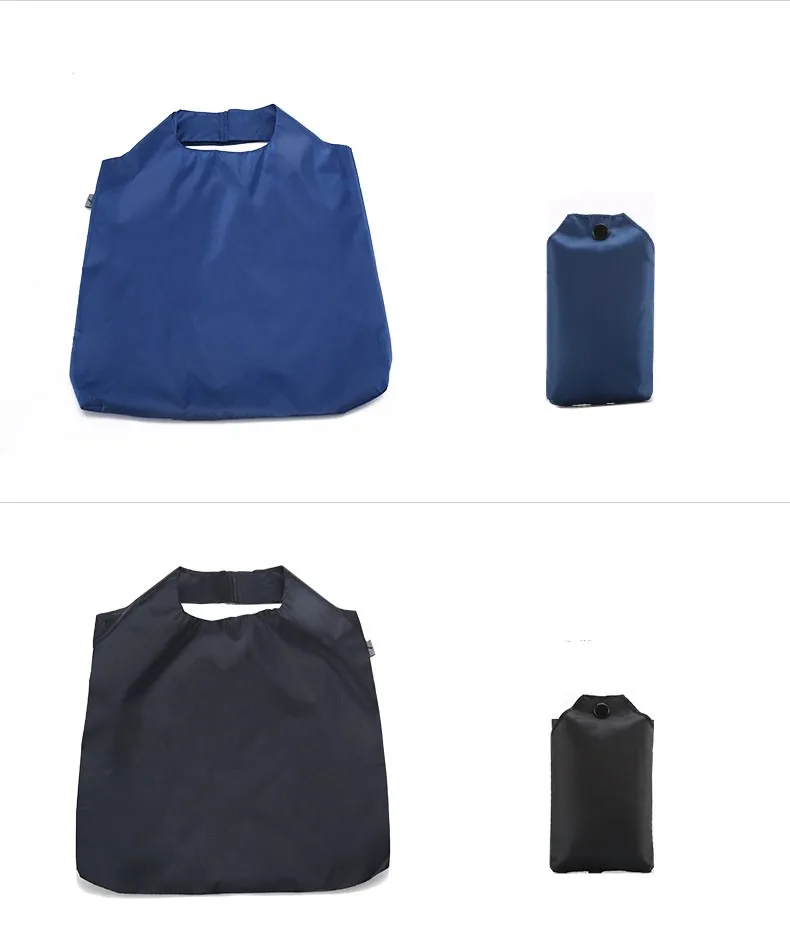 Экологичная Портативная Складная хозяйственная сумка, большие нейлоновые сумки, толстые многоразовые водонепроницаемые сумки Рипстоп