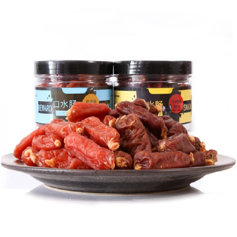 

Dry food for dogs snack low salt for sausage chicken beef flavors dog supplies low fat dog feeding dog food universal nutrition