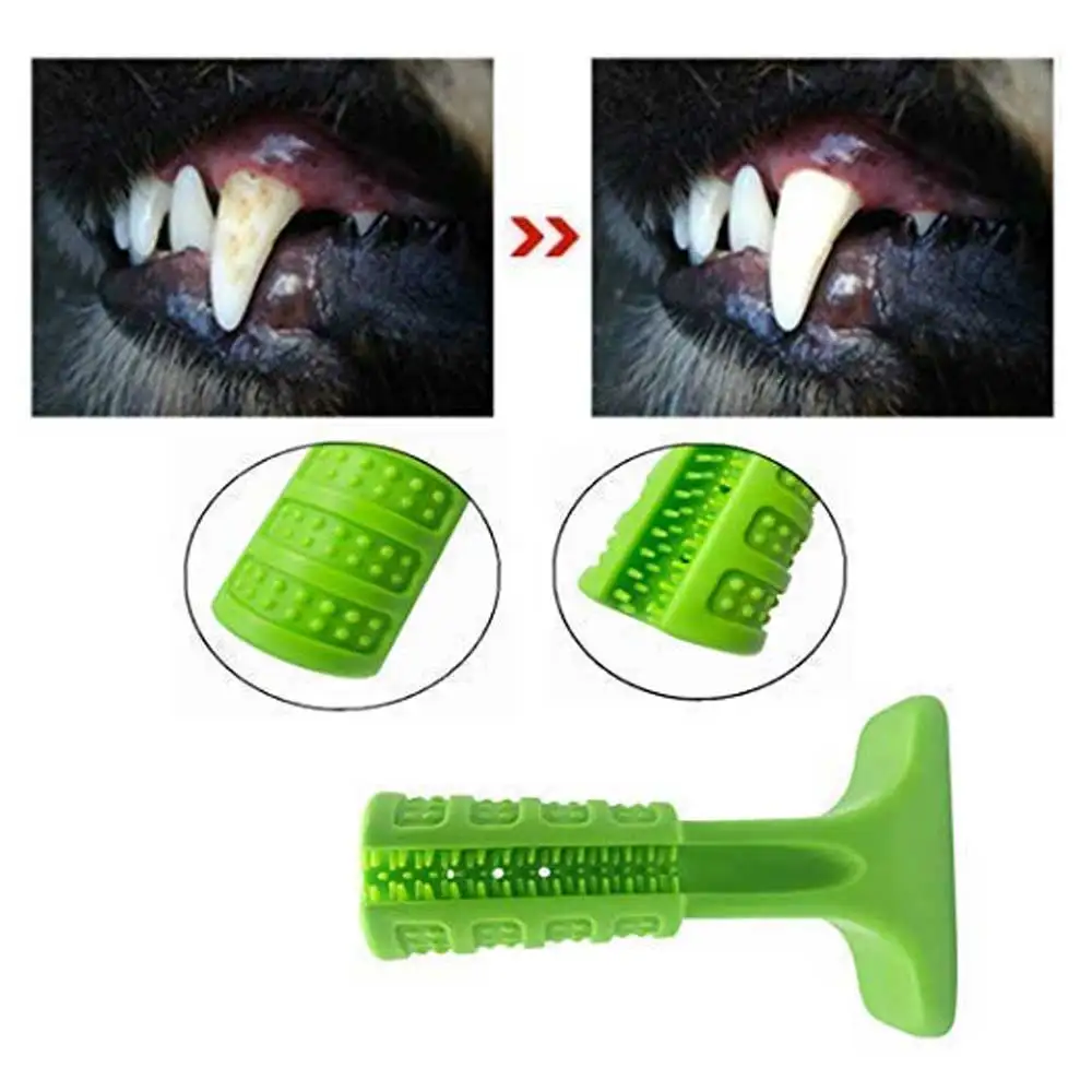 Жевательные игрушки, зубная щетка молярная Чистящая палочка уход за зубами для домашних животных собак щенков