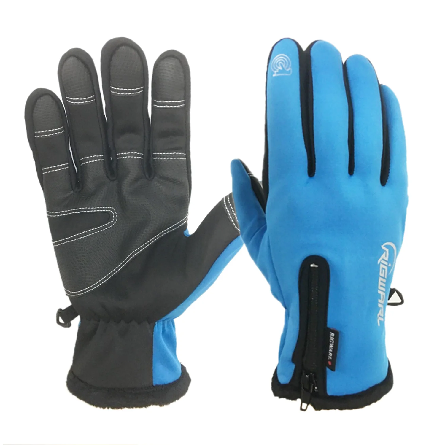 HC-FG230 Blue RIGWARL Мотоциклетные Перчатки Gant Moto перчатки зимние теплые флисовые зимние водонепроницаемые перчатки для езды на мотоцикле с сенсорным экраном - Цвет: HC-FG230 Blue
