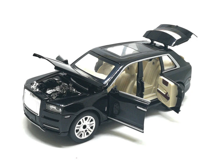 1:24 Rolls-Royce Cullinan, отличное качество, Металлический Игрушечный Автомобиль из сплава, игрушечный автомобиль, игрушечный автомобиль, модель автомобиля, игрушки для детей