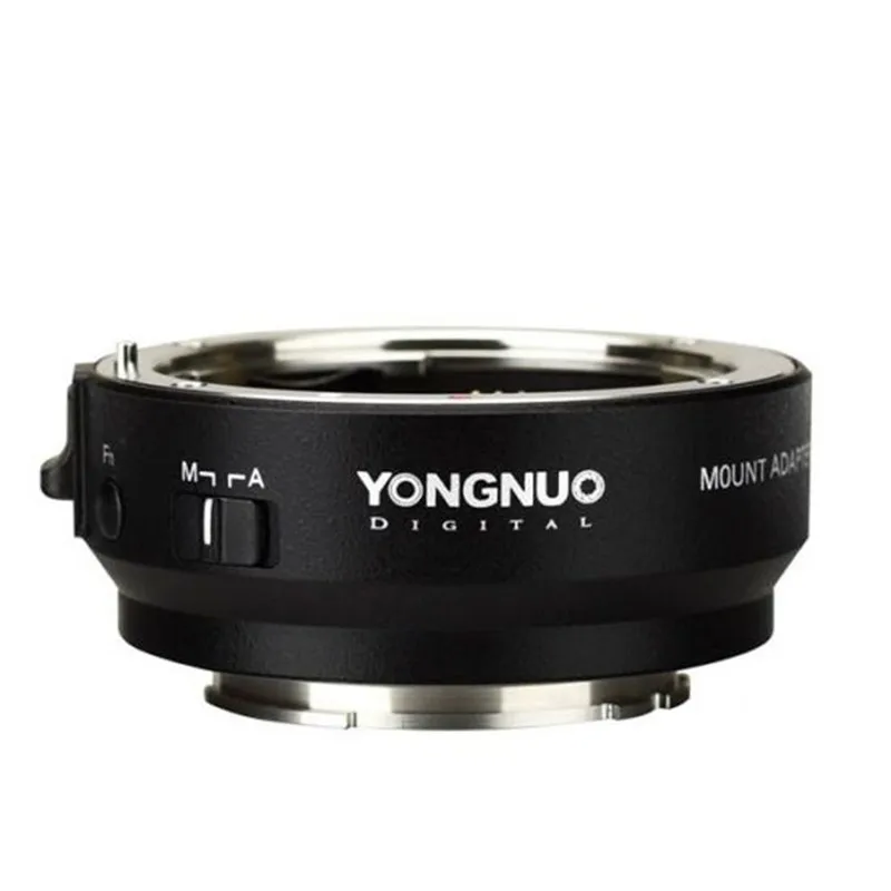 Смарт адаптер для камеры YONGNUO A9 A7 II A7RIII A7SII A6500 крепление объектива Canon EF EOS Sony NEX E Mount