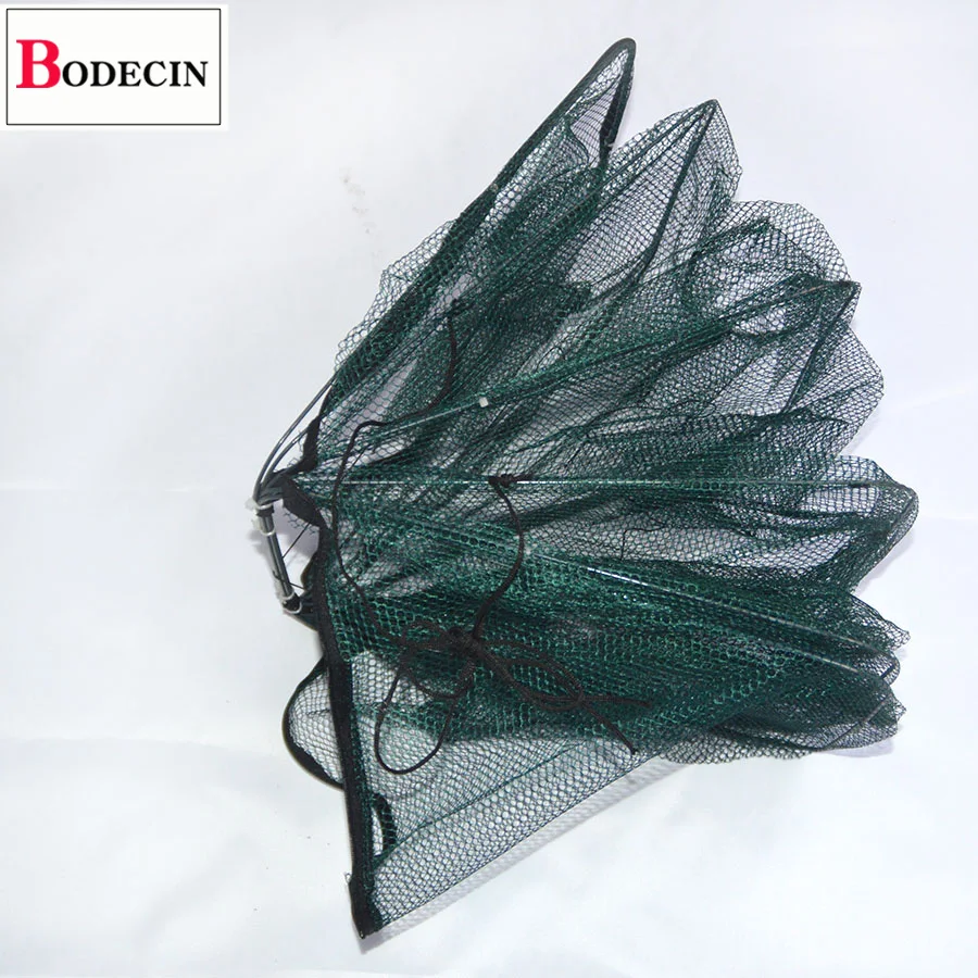 6 Holes Folded Portable Hexagon Fishing Net Network Casting Crayfish Catcher Fish Trap Shrimp Catcher Tank Cages Mesh Nets China (3)