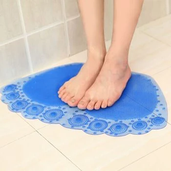 

Shower Room Anti-slip Mat Massage Type Suction Cup Big Foot Mats Bathroom Toilet Transparent PVC Bath Bathroom Anti-slip Mat