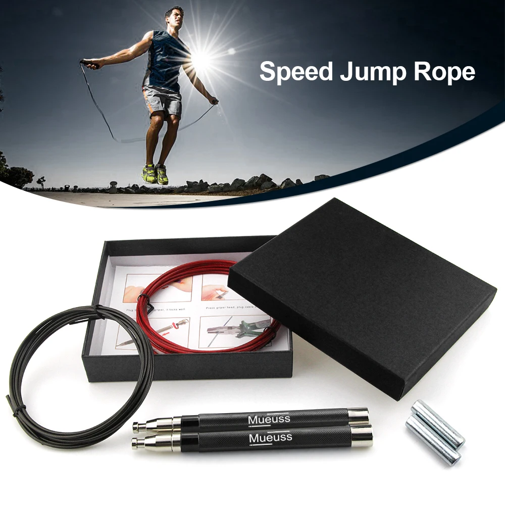 Crossfit Skipping Rope Kids Adults Speed Rope Adjustable Jumping Ropes