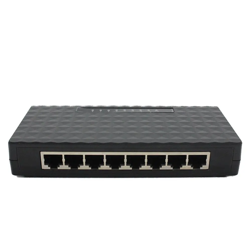 Порт RJ45 8 портовый гигабитный мини сетевой коммутатор 1000 Мбит/с Ethernet