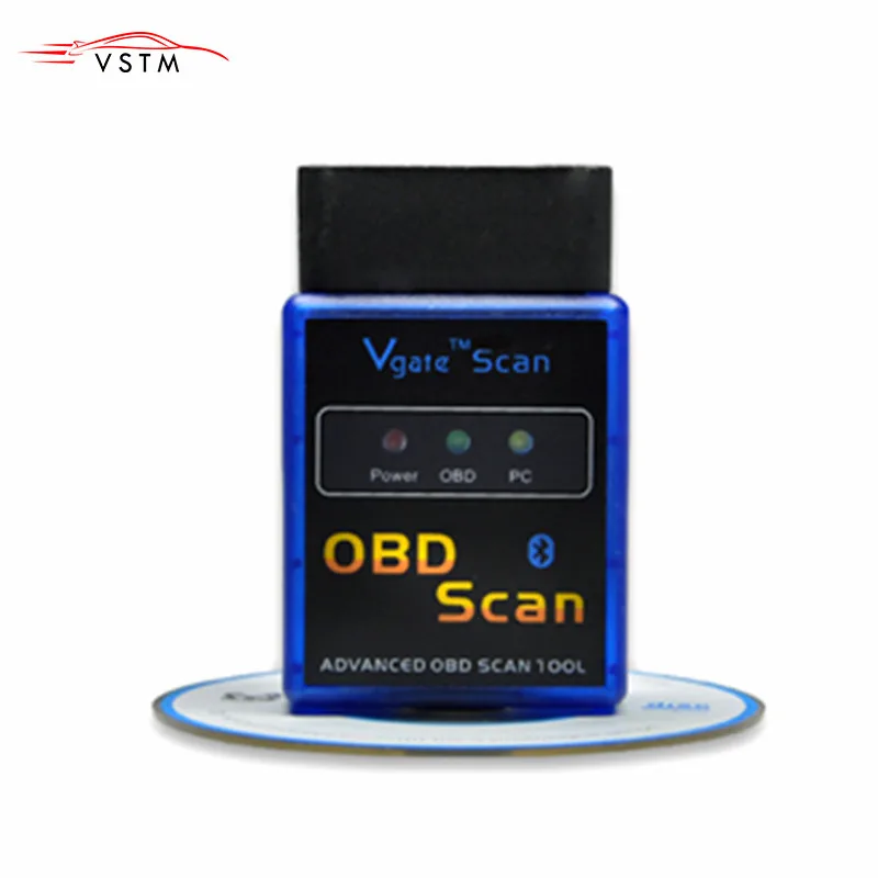 Best selling New MINI ELM 327 Bluetooth Vgate Scan OBD2 / advanced obd scan OBDII ELM327 V2.1 Code Scanner | Автомобили и