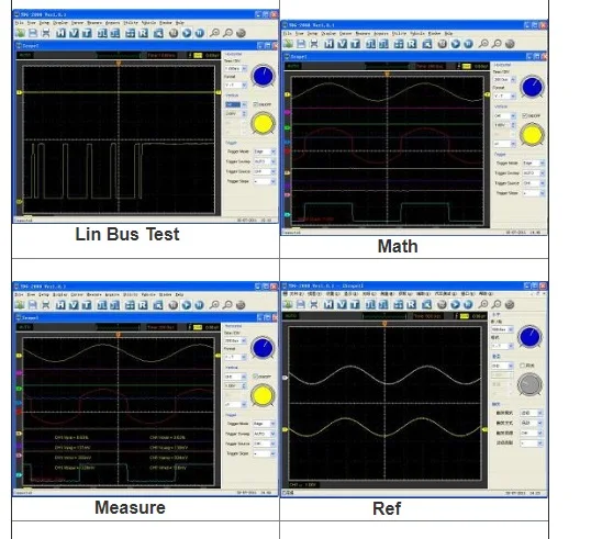 Hantek 1008C 8CH 12 бит PC USB Автоматический прицел/DAQ/8CH Программируемый генератор osciloscopio Hantek1008 для автомобиля диагностический инструмент