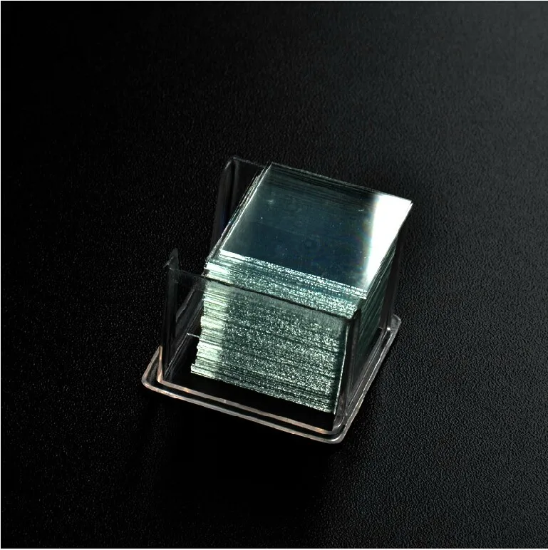 

Microscope accessories 100pcs/box 22mm Square Microscope Cover Glass Slide Slips Lab Consumable