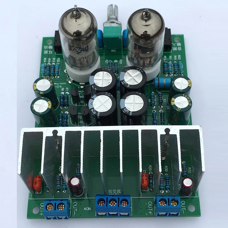 Hifi 6j1 электронный ламповый предусилитель плата lm1875t усилитель мощности для