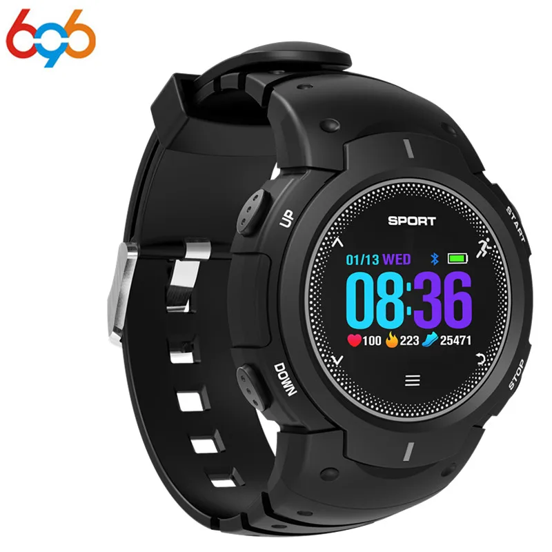 

696 Smart Watch Men F13 Sport Smartwatch 5ATM Waterproof Heart Rate Monitor Fitness Tracker Bluetooth Wristwatch Men for Android
