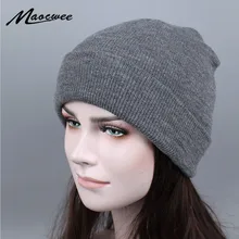 Новые модные женские туфли Для мужчин Вязание шапочка хип-хоп зимние теплые шапки унисекс 2 Цвета Шапки для Для женщин Feminino Bone Gorro