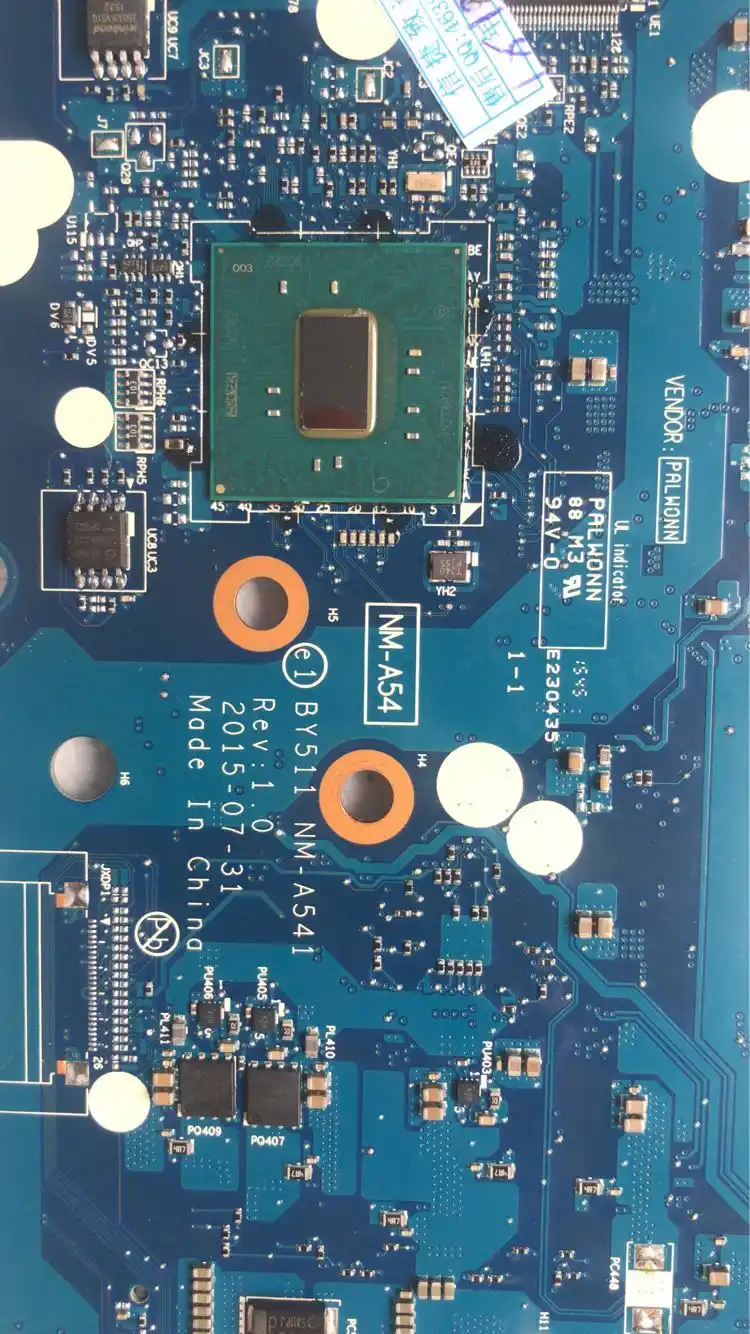 Abdo Lenovo Y700-15ISK Y700 Y700-15 BY511 NM-A541 Laptop motherboard CPU I7 6700HQ GTX960M DDR4 HM170 100% Test OK