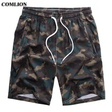 Брендовые летние Для Мужчин's пляжные Шорты быстросохнущая Пляжные шорты армии Стиль Бермуды для серфинга, с камуфляжным принтом мужские пляжные шорты C150