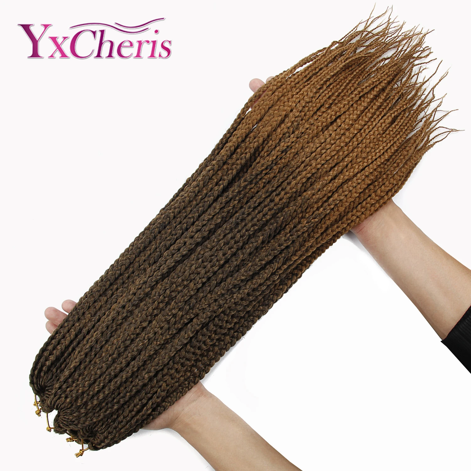 

Box Braids 22 Inch Ombre Hair Extension Synthetic Crochet Braids free shipping Crochet Hair