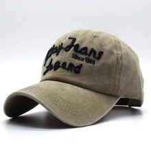 Шляпа, мужская, Корейская версия, стирается, Старая шляпа, вышивка, Ретро Гольф-Кепка, Повседневная четыре сезона, солнцезащитная Кепка