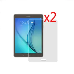 2x пленка + 2x чистой тканью, розничная продажа посылка ясно ЖК-дисплей Экран протектор Плёнки для samsung Galaxy Tab 8,0 T350 T351 T355 8 "Tablet