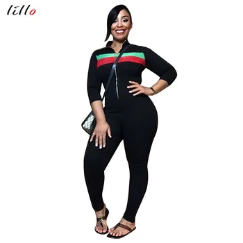 

Women's fashion striped two-piece suit red and green stitching casual top + pants high street winter suit high quality set