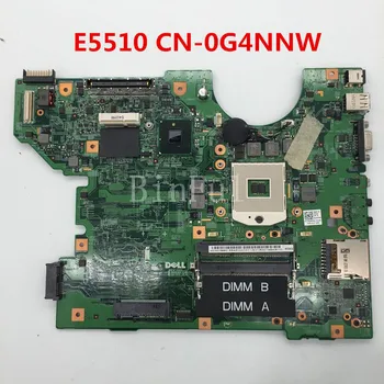 

High quality For Latitude E5510 Laptop Motherboard CN-0G4NNW 0G4NNW G4NNW 100% full Tested